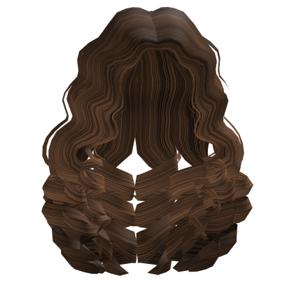Brown Curly Hair of the Queen Mother Roblox item