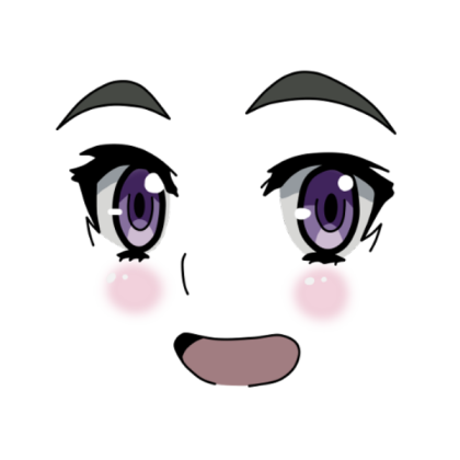 anime face Roblox decal