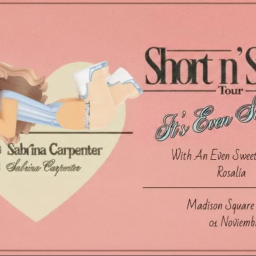 Short Sweet Tour -Sabrina Carpenter  icon