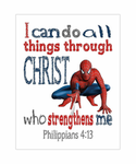 SPIDERMAN Christian group yay :)