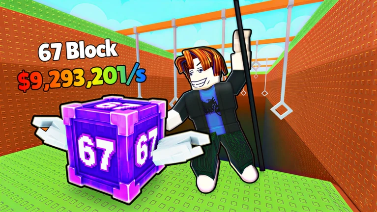 幸運のブロックのためのスウィングオビー!