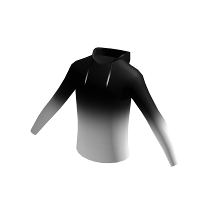 Sweatshirt Fade Black White Hoodie Halloween thumbnail