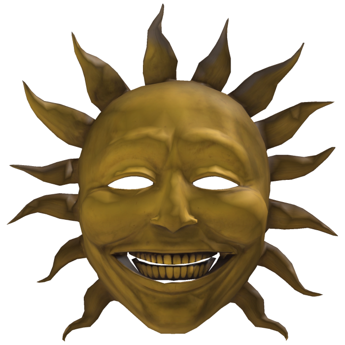 Grinning Sun Mask