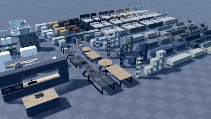 Furniture Pack (100+ ITEMS) preview 5