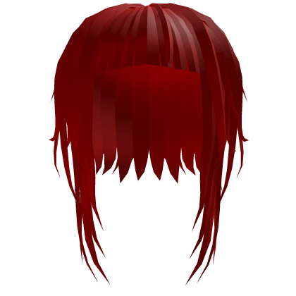 Video Game Girl Hair Red