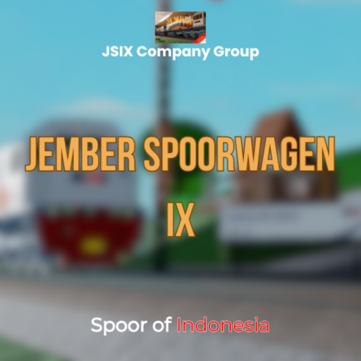 [UPDATE!] Jember Spoorwagen IX  official Roblox game thumbnail
