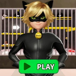 CAT NOIR PRISON RUN! (Obby) icon