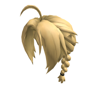 Edward Elric's Golden Braided Hair FMA Roblox item