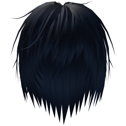 Midnight Vkei Messy Emo Punk Hair