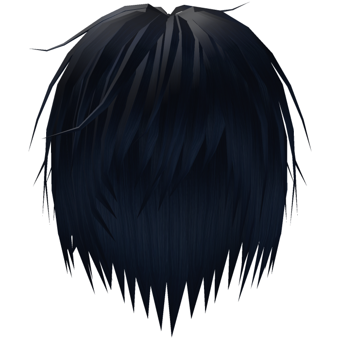 Midnight Vkei Messy Emo Punk Hair