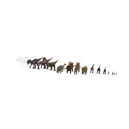 JW Skinned Mesh Dinosaur Pack!