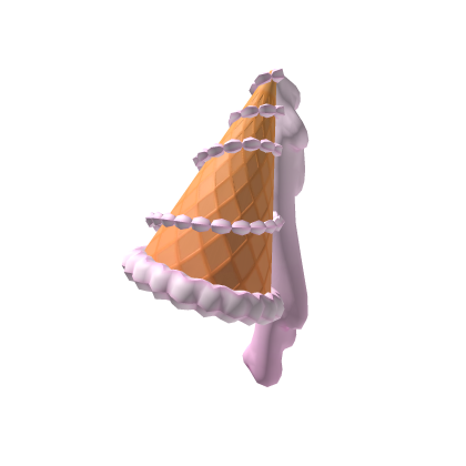 Ice Cream Cone Princess Hat [Strawberry]