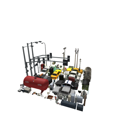 Urban City PBR Textures