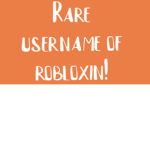 rare username player