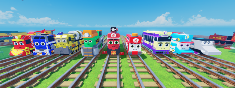 The Talking Train Race screenshot 2