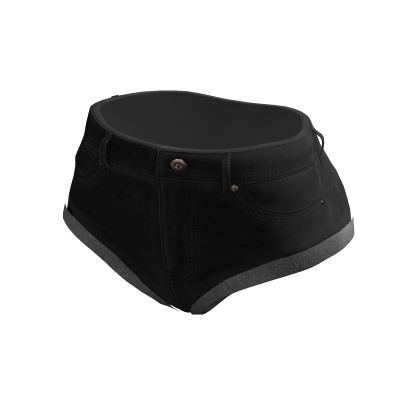 Tiny Jean Shorts (Black) thumbnail