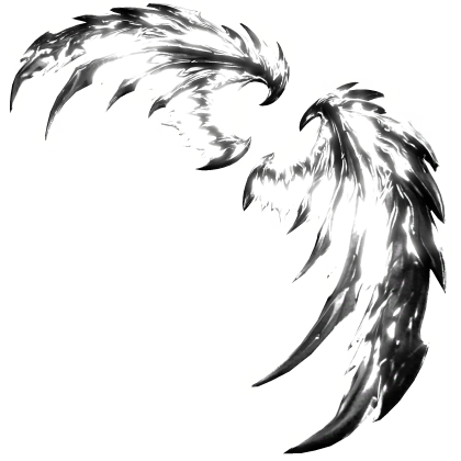 [ GLOWING ] White Feather Wings