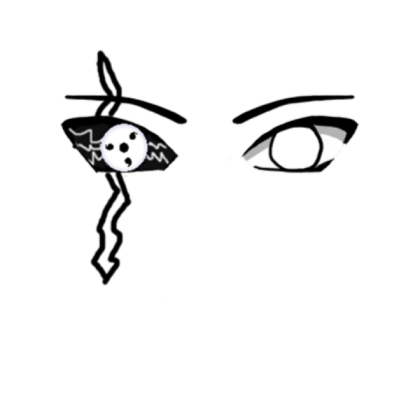 white sharingan+ Roblox decal