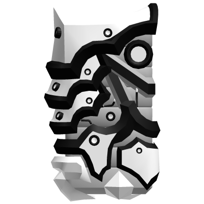 White Robot Metal Arm (Right)