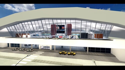 Aeropuerto Internacional. Montevideo, Uruguay