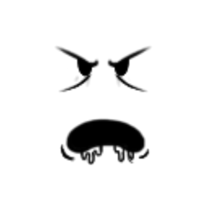 TEX_Angry Zombie_Face Roblox decal