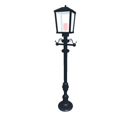Red Street lamp