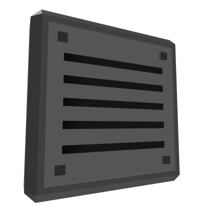 Closed Back Plate [Chest] Roblox item
