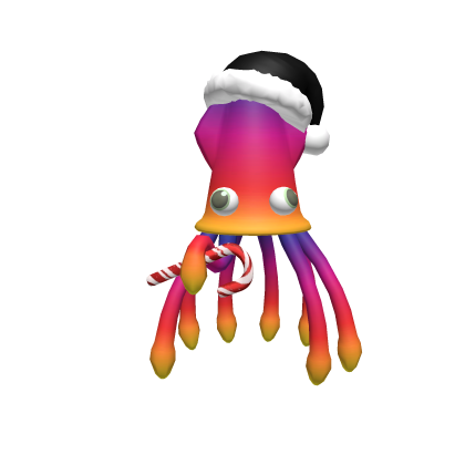 Multi-Colored Santa Tentacles [🐙🧑‍🎄]