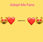 Adopt Me Fans!:)