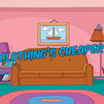 Clothing's cheaper