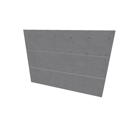 Concrete Padded Wall Segment