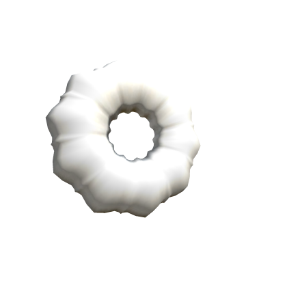 Mid Ponytail Scrunchie White Roblox item