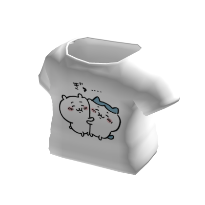 𖹭 : kawaii hachiware and chiikawa hug shirt