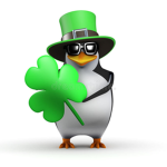 Lucky penguin