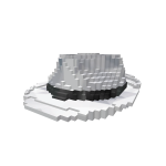 ( Code: wstf8bit ) White Spakle time fedora 8-bit