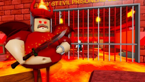 😈DEVIL BARRY'S PRISON RUN! (FIRST PERSON OBBY!)