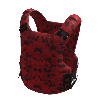 Red camo vest new arrivals