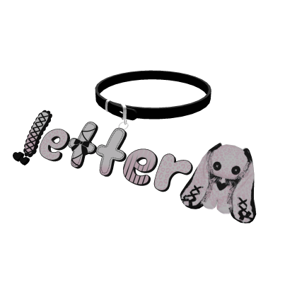 ʚ・ ୨  letter collar  ୧・ ɞ Roblox item