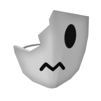 Worried Cracked Mask Roblox item