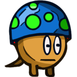 Blue Mushrooms