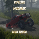 Pipe Line Mud park MUD TRUCK!!!!