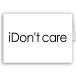 people that dont care