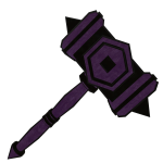 (1/1) Amethyst hammer