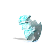 The Ice Cube Chomik Located Under a Freezer