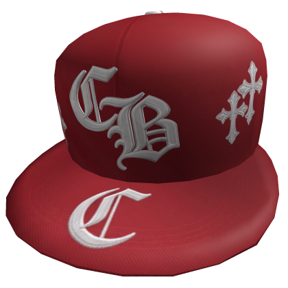 Red Chrome DB Tilted Hat