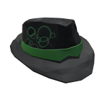 Green Sidewinder Fedora