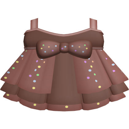 . ‿ ♡ delicious double choco donut dress