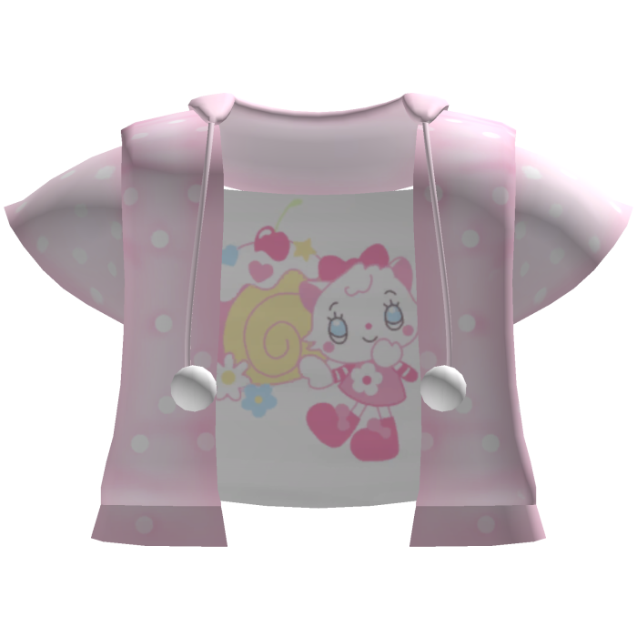 cutesy tweencore lumi kitty mezzo piano pink hood