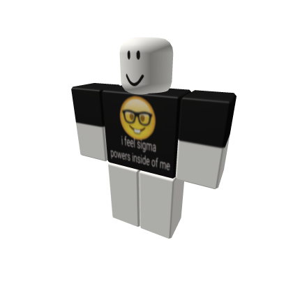 Roblox Nerd Emoji Meme Black Shirt thumbnail