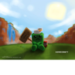 Cookie creeper axelotl